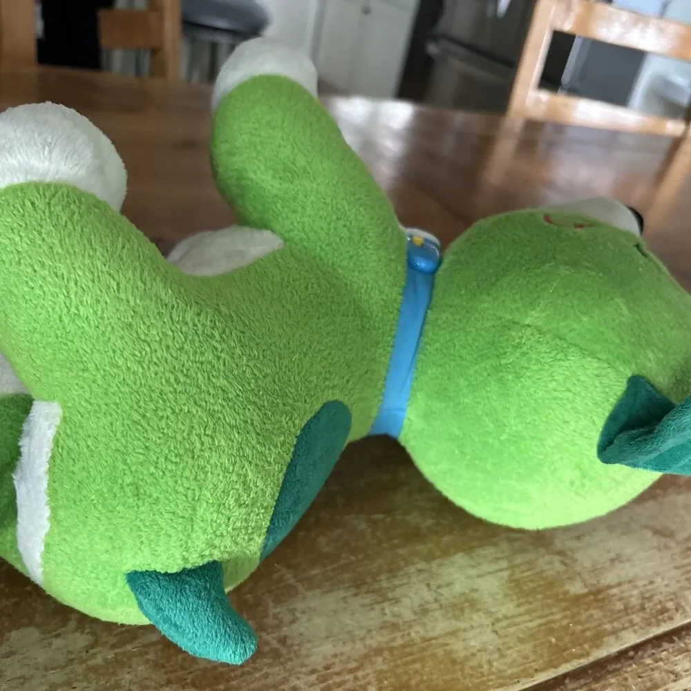 Leap Frog Read With Me Scout Interactive Green Plush Dog Puppy. Tested And Works